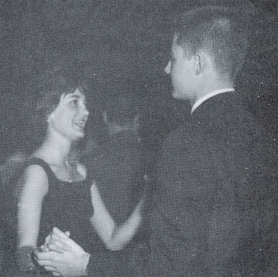 Can you name the Exchange Student that John Rollins is dancing with at the Prom?